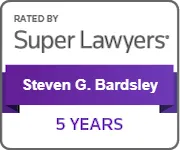 Super Lawyers Steven G bardsley 5 Yr